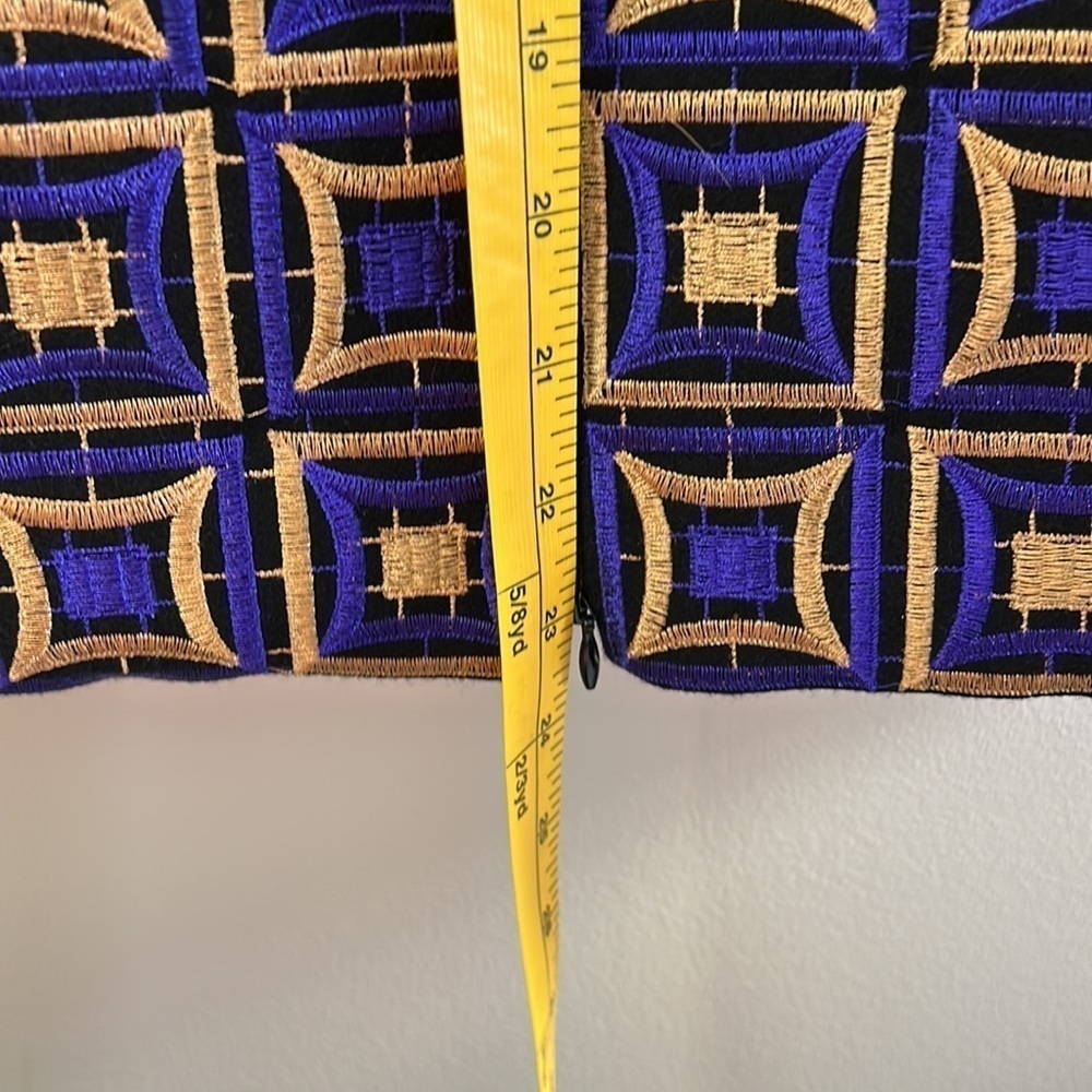 PER Se embroidered skirt. - Picture 5 of 11